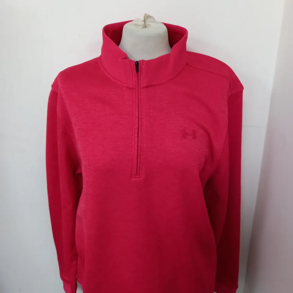 UNDER ARMOUR HALF ZIP FLEECE SIZE L