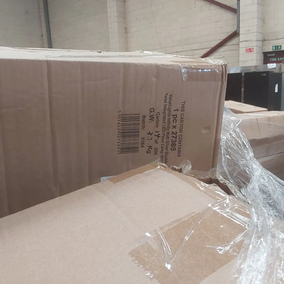 PALLET CONTAINING A LARGE QUANTITY OF ASSORTED LIGHTING PRODUCTS