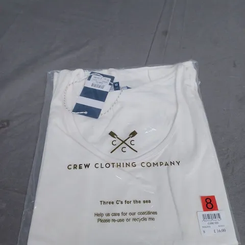 BAGGED CREW CLOTHING COMPANY CLASSIC VEST SIZE 8