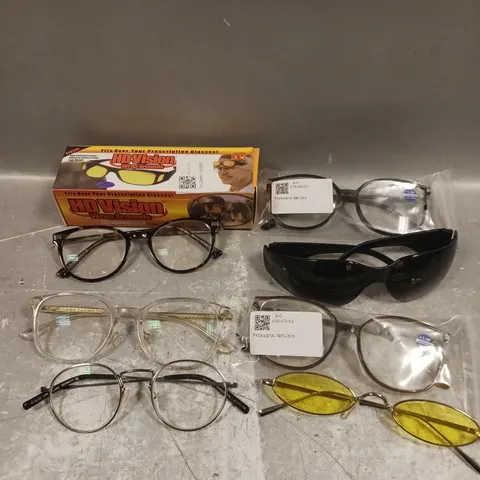 APPROXIMATELY 20 ASSORTED GLASSES/SUNGLASSES IN VARIOUS DESIGNS 