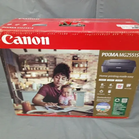 BOXED CANON PIXMA MG2551S A4 MFP PRINTER IN BLACK