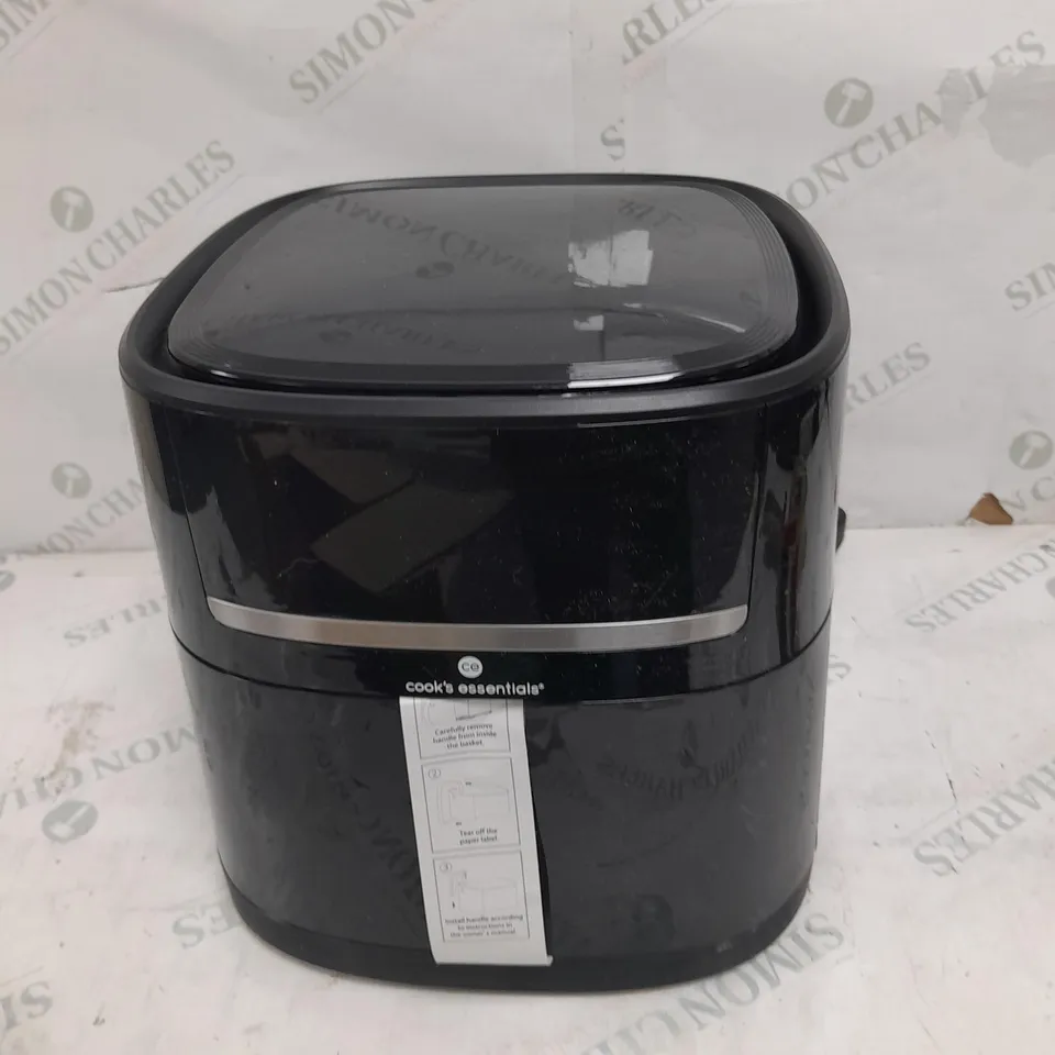 OUTLET COOK'S ESSENTIALS 4L DIGITAL AIR FRYER IN BLACK