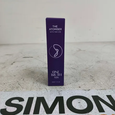 ONE TRUTH 818 THE ATOMISER WITH TAM 818 50ML BOXED