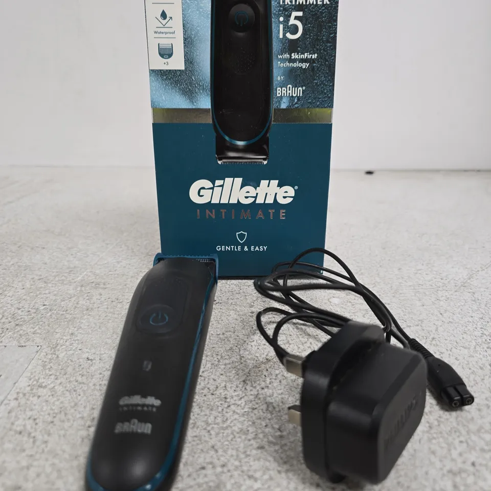 BOXED BRAUN GILLETTE INTIMATE I5 TRIMMER