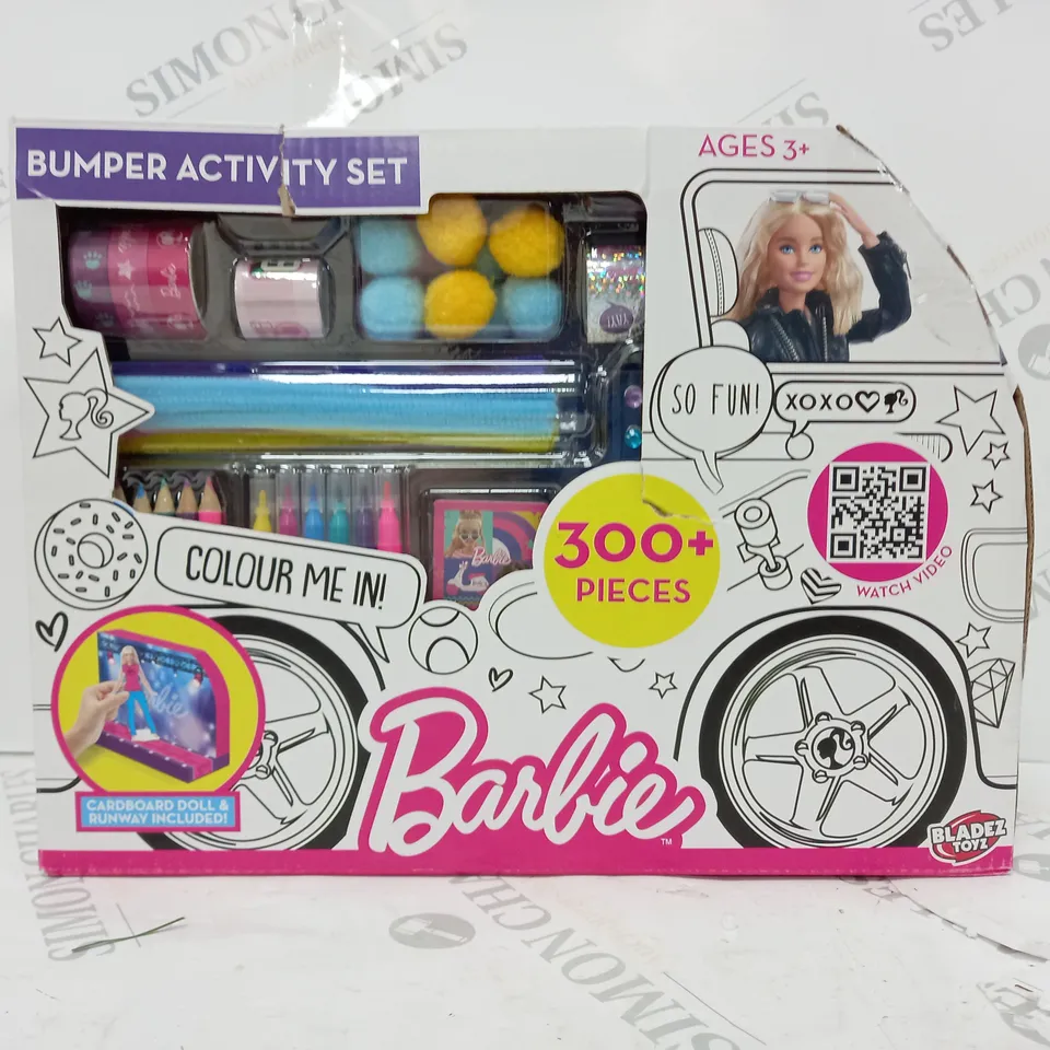 BARBIE BUMPER CRAFT SET  RRP £16.99