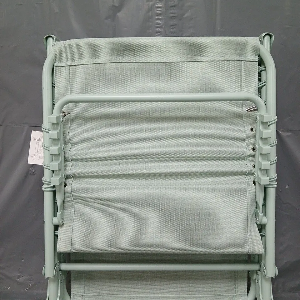 SUNLOUNGER IN DUCK EGG BLUE 