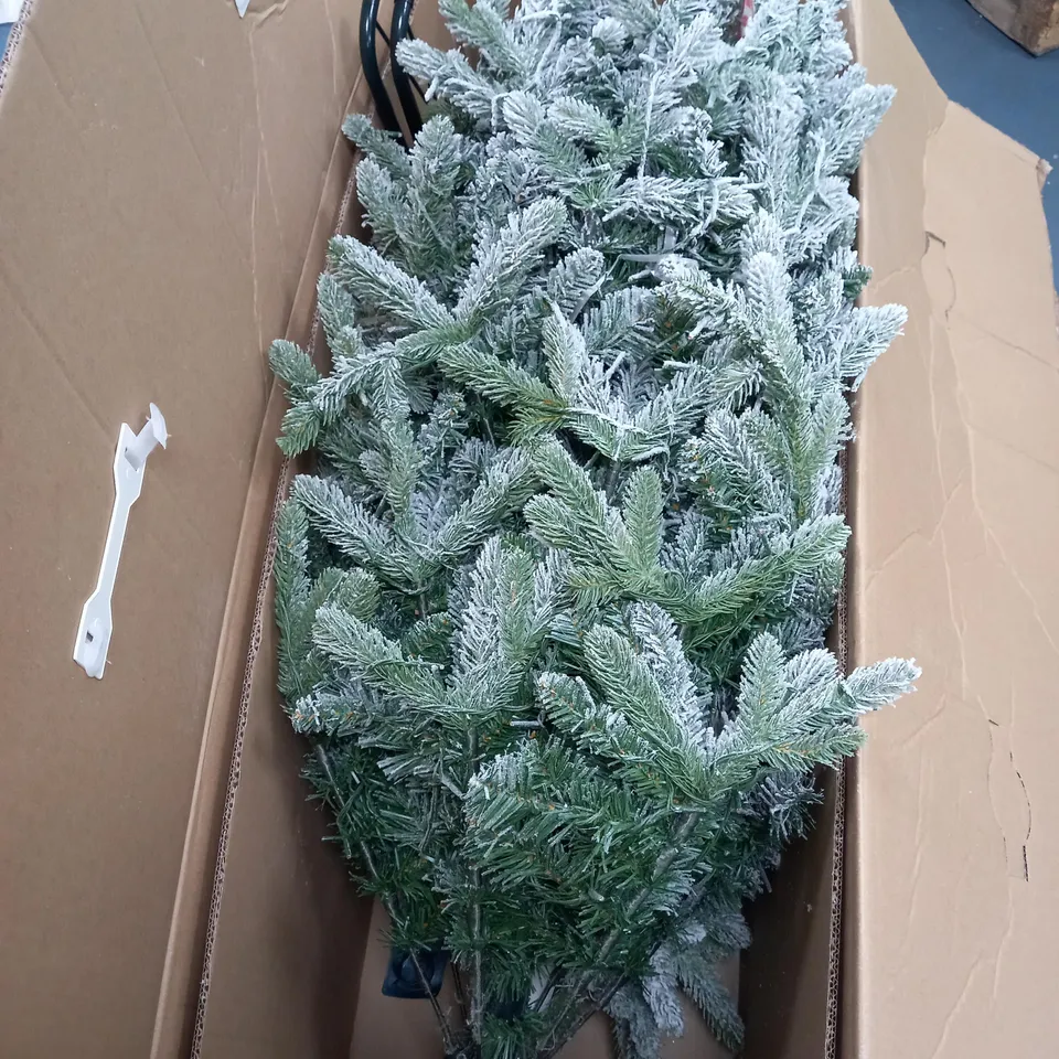 JM BY JULIEN MACDONALD SPARKLING FRAISER CHRISTMAS TREE 7FT - COLLECTION ONLY