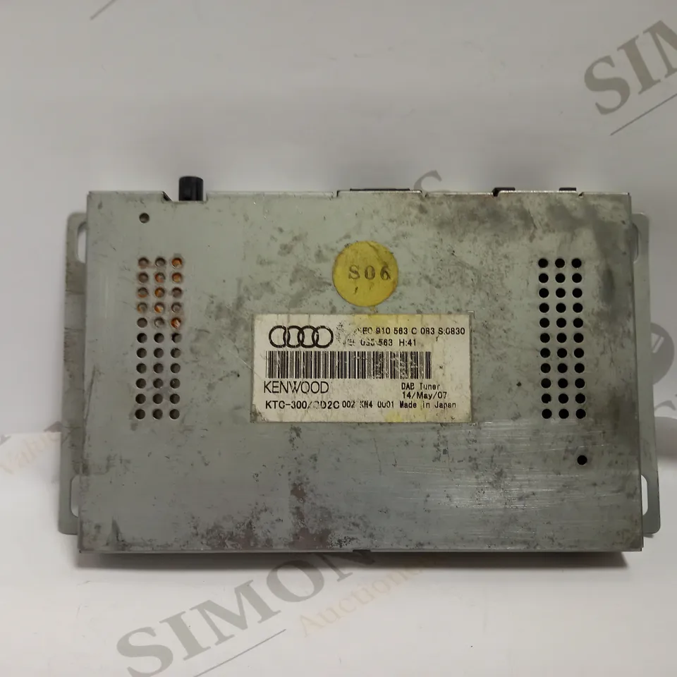AUDI DAB DIGITAL RADIO TUNNER KENWOOD 4E0035563 MMI 2G KTC-300/GD2