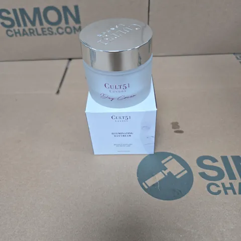 CULT51 LONDON ILLUMINATING DAY CREAM 50ML BOXED