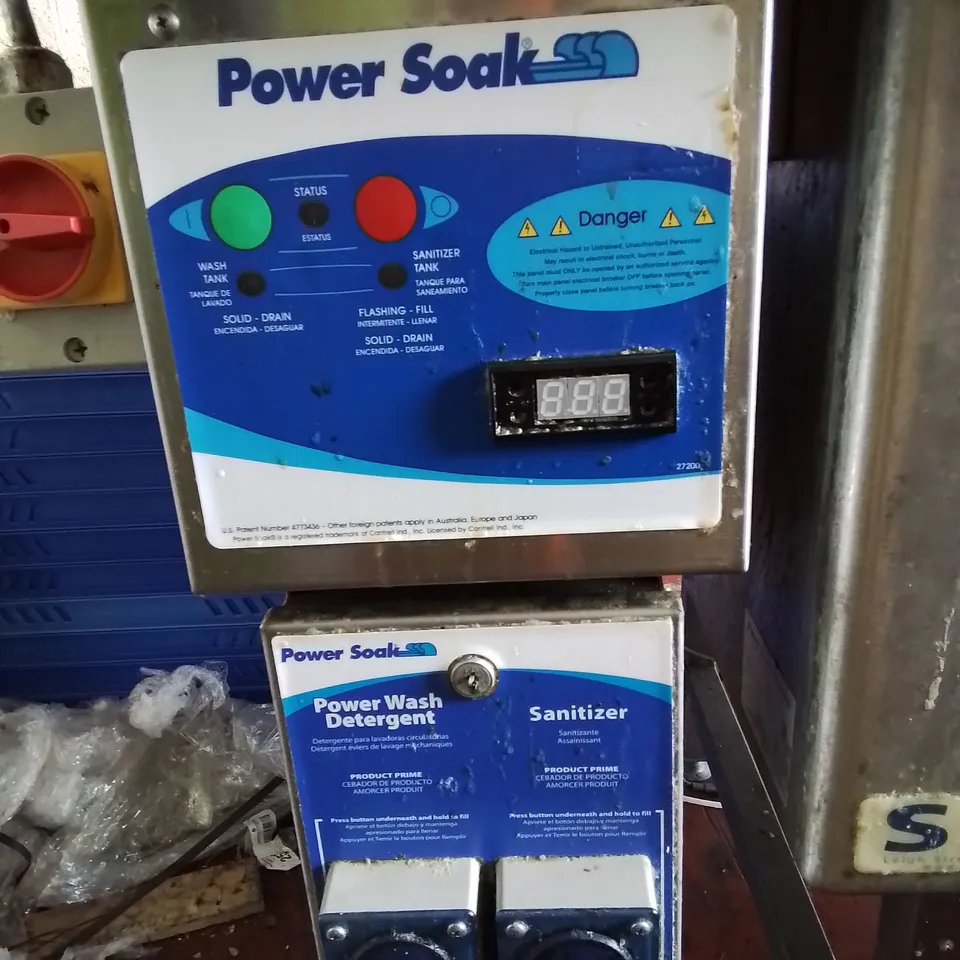 POWER SOAK WASH SYSTEM