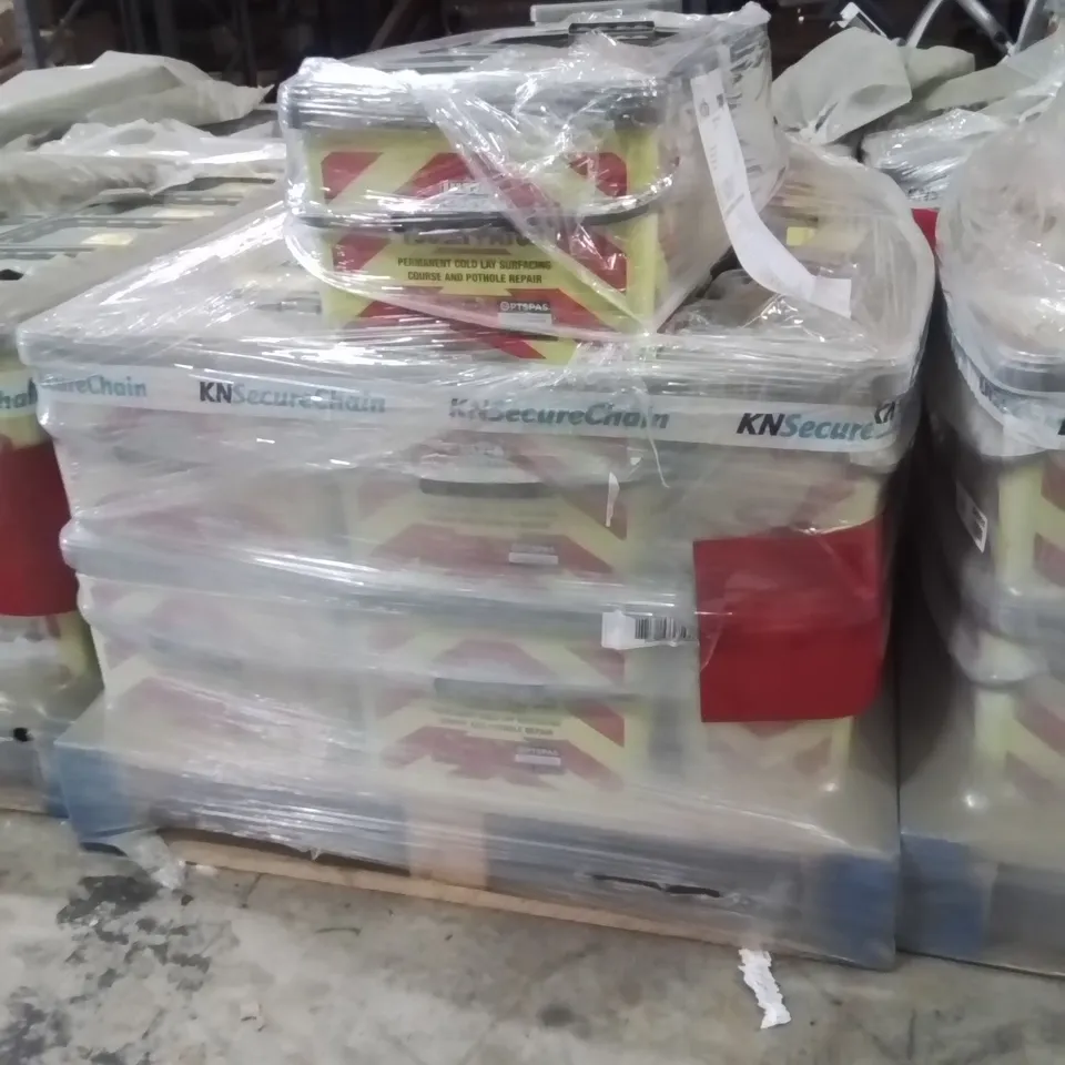 PALLET OF ULTRACRETE TOUGH PATCH POTHOLES REPAIR APPROXIMATELY 30 CASES  //EXPIRY DATE 18.05.25 26KG PER CASE