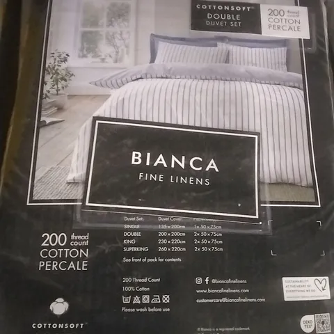 BIANCA DOUBLE DUVET SET