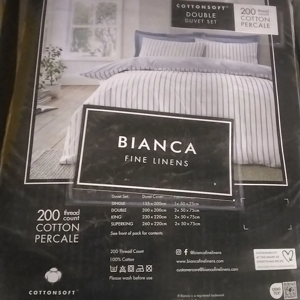 BIANCA DOUBLE DUVET SET