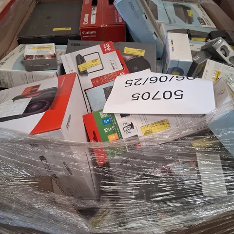 PALLET OF ASSORTED UNPROCESSED RAW RETURN ELECTRICAL PRODUCTS TO INCLUDE;