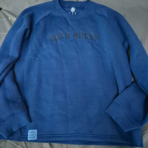 CASTORE BATH RUGBY BLUE SWEATSHIRT – UK XL