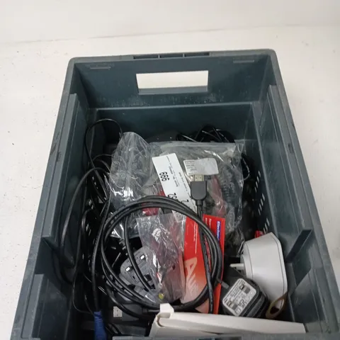 TOTE OF APPROXIMATELY 8 ASSORTED ITEMS TO INCLUDE: EE ROUTER 