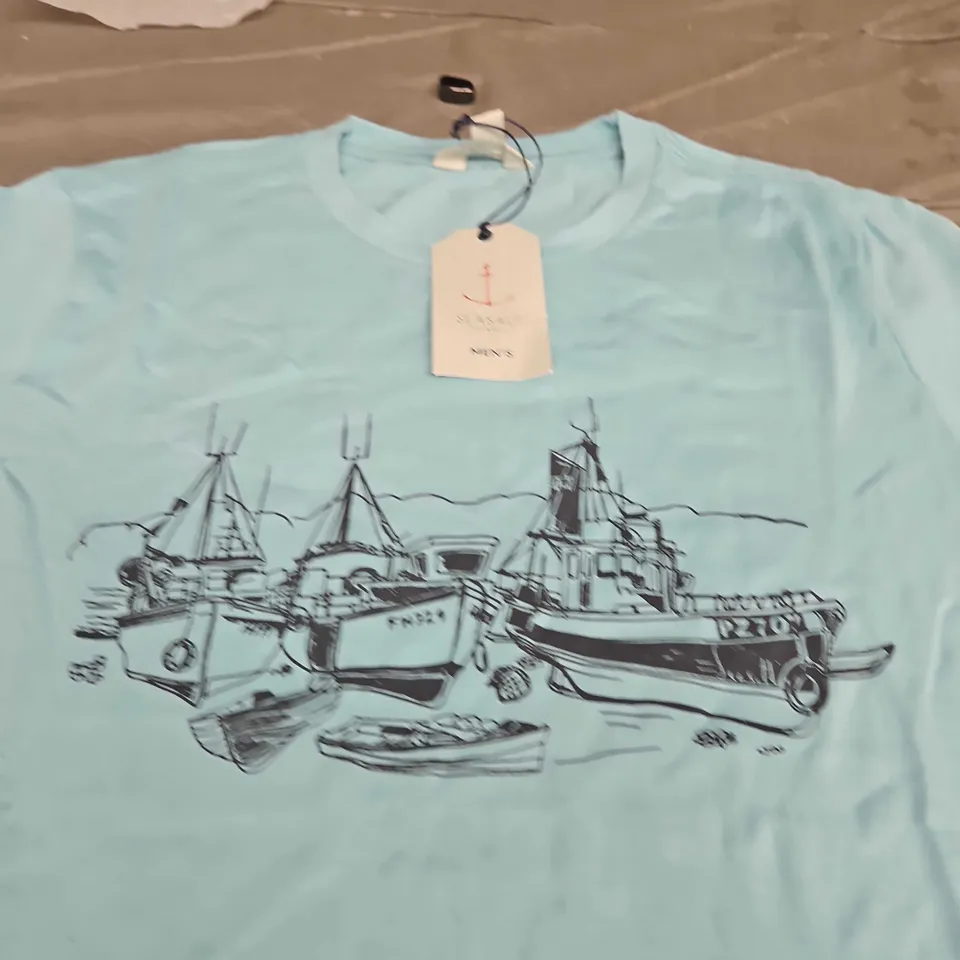 SEASALT CORNWALL MENS MIDWATCH TEE - SIZE M