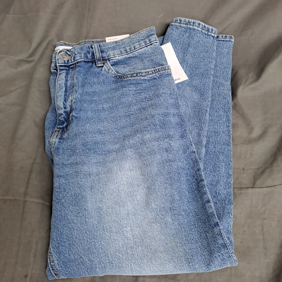 MNG MOM JEANS IN LIGHT BLUE SIZE EU 42