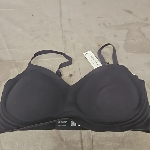 LOUNGE BLACK UNDERWIRED BRA – WOMEN'S LINGERIE SIZE M