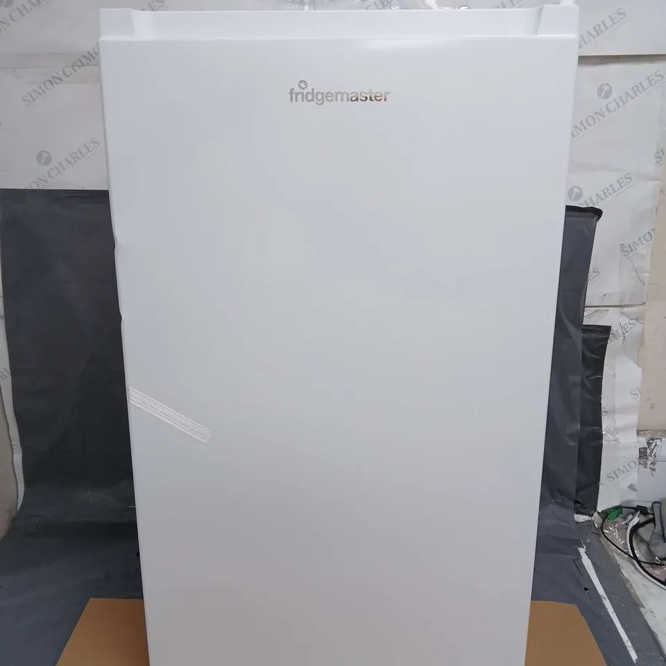 BOXED FRIDGEMASTER REFRIGERATOR IN WHITE - COLLECTION ONLY