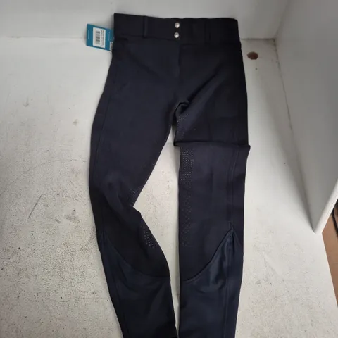 HARRY HALL FARNELL WOMEN'S BREECHES FULL GRIP SEAT β NAVY BLUE - SIZE 30