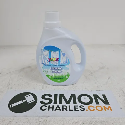 YASS CLEAN LIQUID LAUNDRY DETERGENT – CLASSIC CLEAN 2L