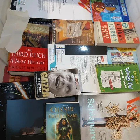 LARGE QUANTITY OF ASSORTED FICTION AND NON FICTION BOOKS