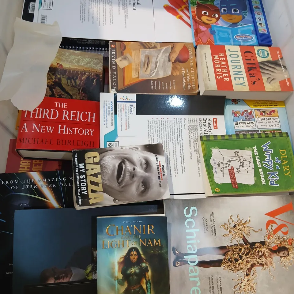 LARGE QUANTITY OF ASSORTED FICTION AND NON FICTION BOOKS