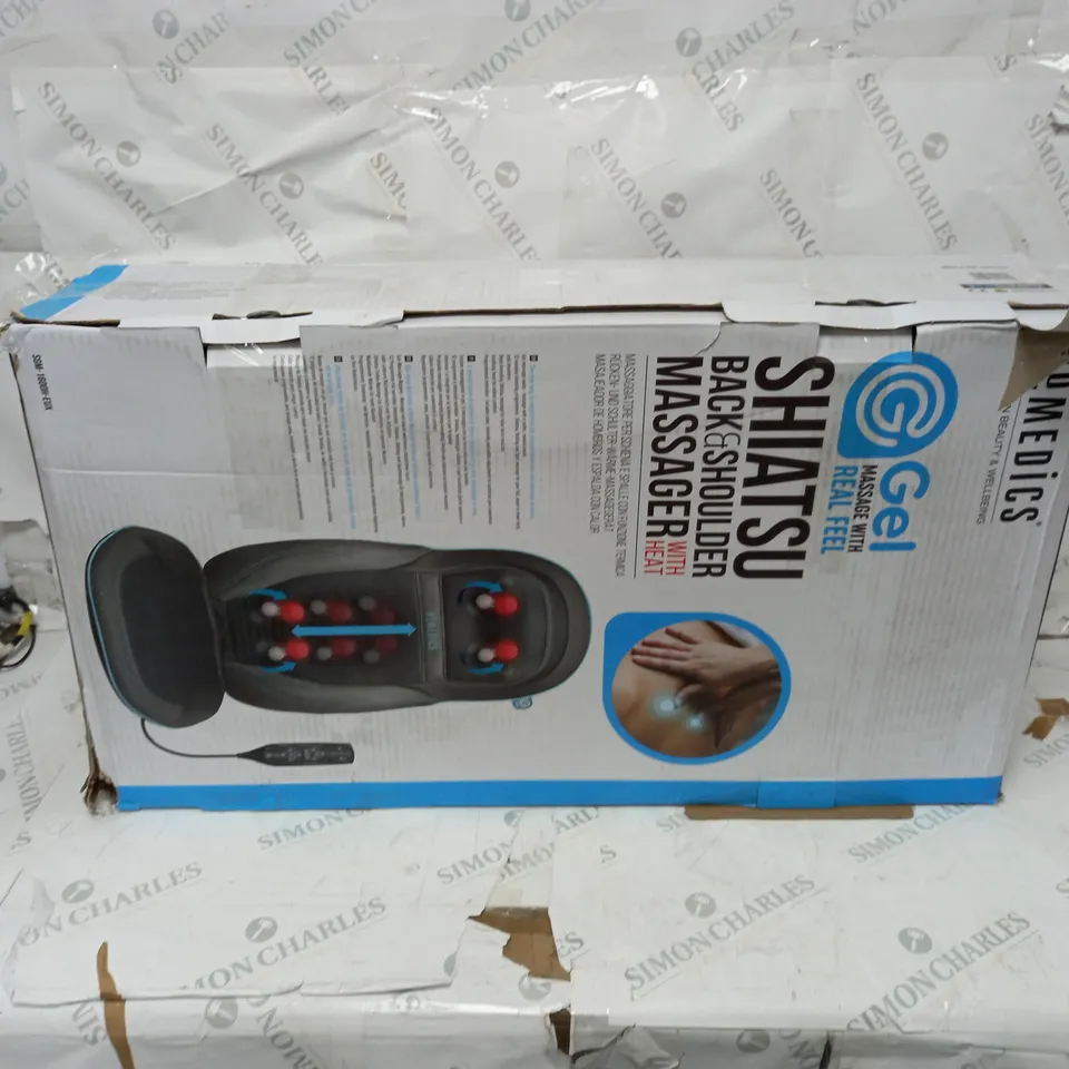 BOXED HOMEDICS SHIATSU BACK AND SHOULDER MASSAGER SGM-1600H-EUX