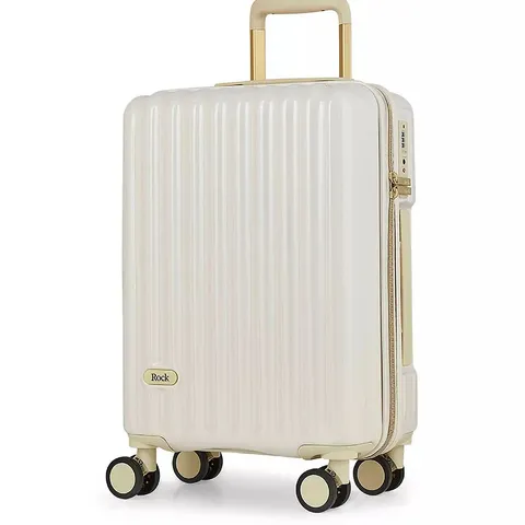 ROCK LUGGAGE PRIMROSE CREAM CABIN SUITCASE