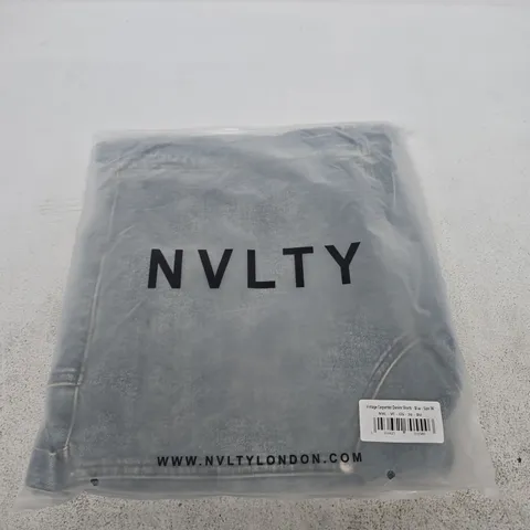 AGGED NVLTY VINTAGE CARPENTER DENIM SHORTS - SIZE 36