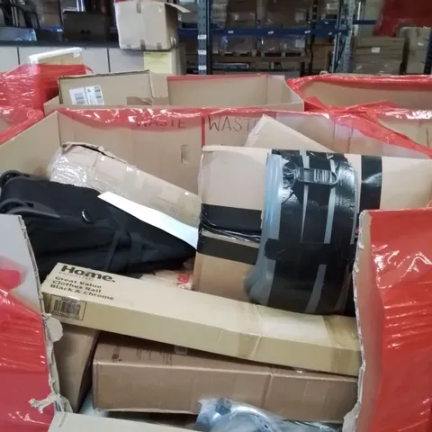 PALLET OF ASSORTED HOUSEHOLD GOODS AND PRODUCTS TO INCLUDE; BOXED HOUSEHOLD ITEMS ETC