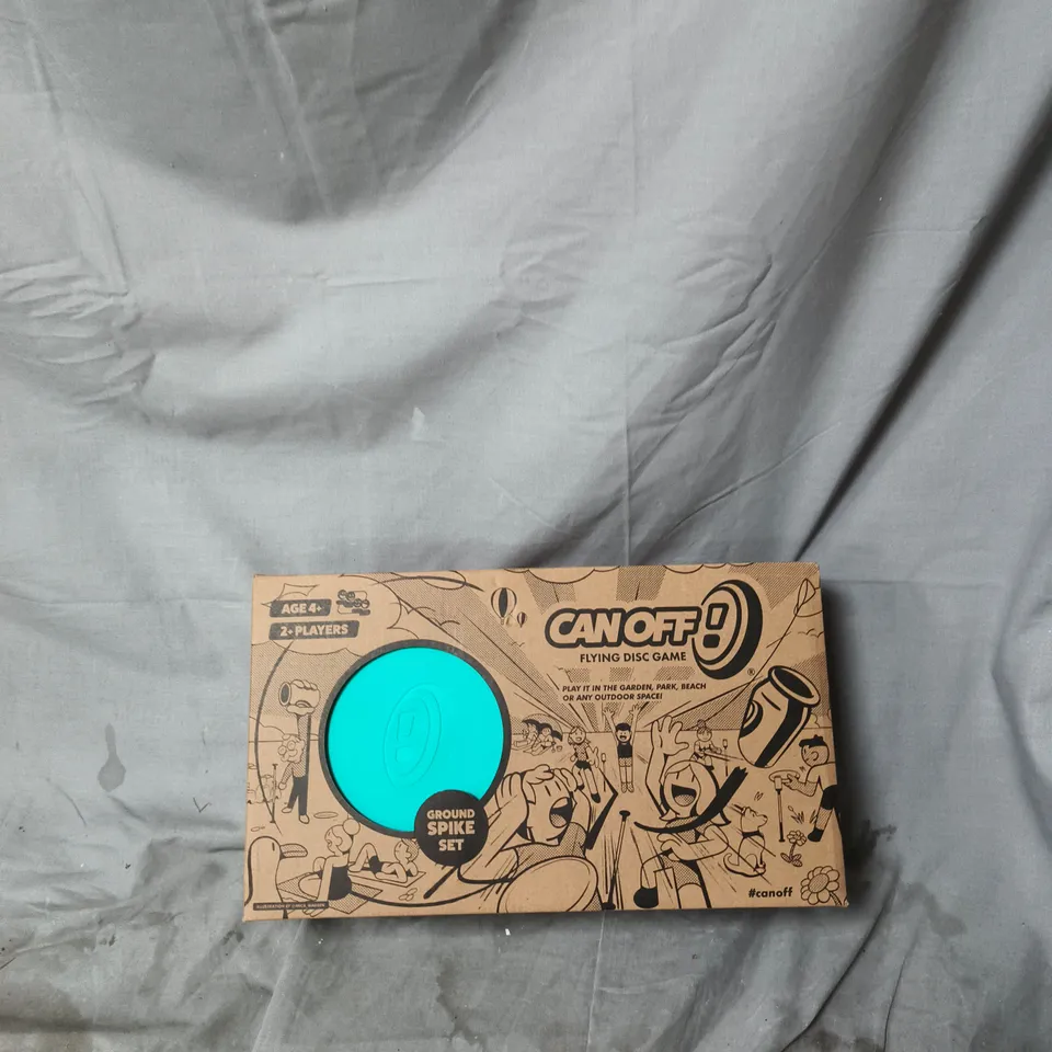 CANOFF! FLYING DISC GAME – GROUND SPIKE SET (2 PLAYERS, AGE 4+)