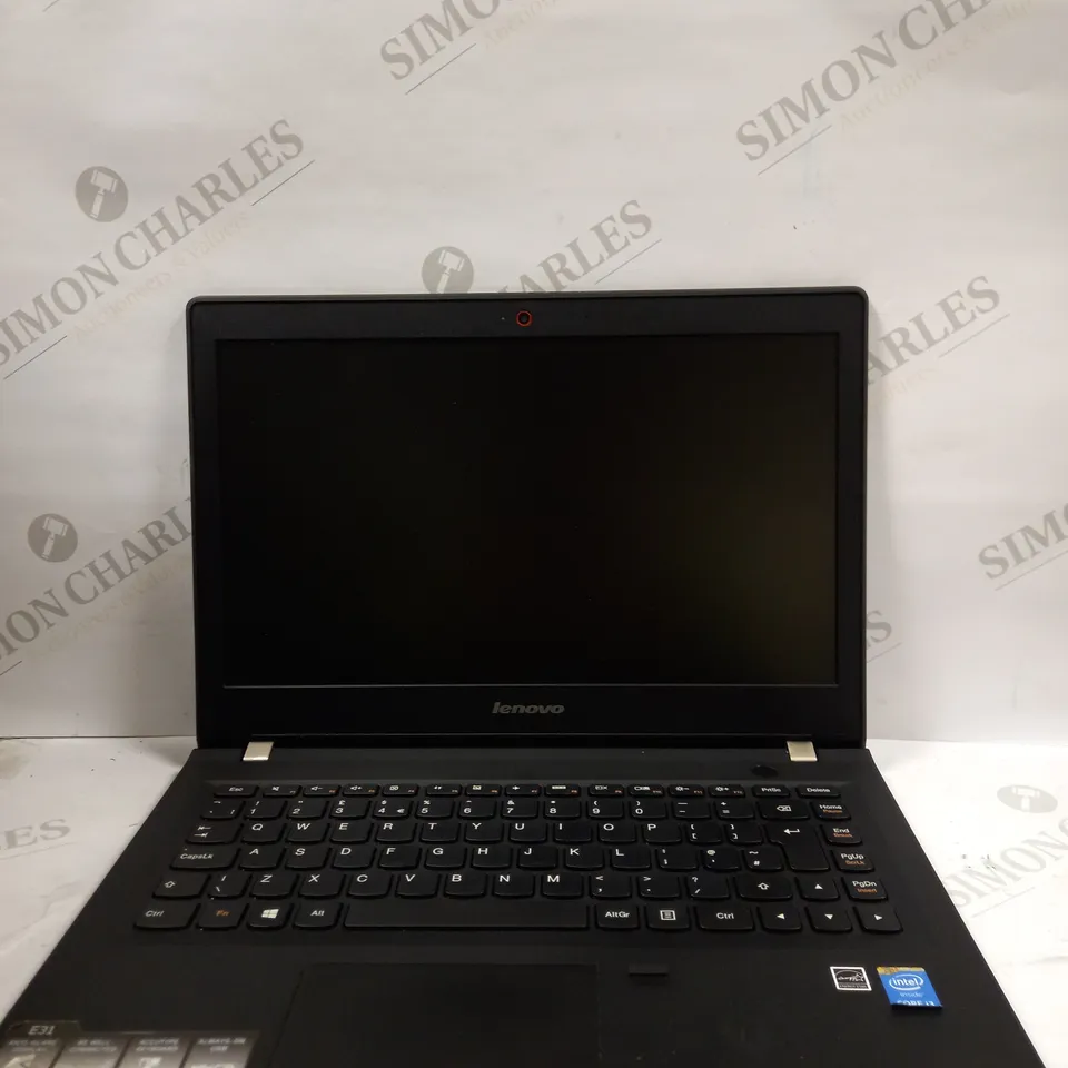 LENOVO E31-70 LAPTOP IN BLACK