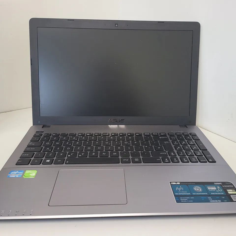 ASUS X550C LAPTOP, INTEL CORE I5-3337U, 8GB RAM, NVIDIA GEFORCE 720M