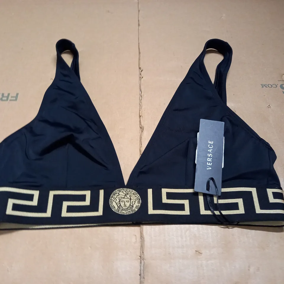 VERSACE TAPE BIKINI TOP - 4(L)