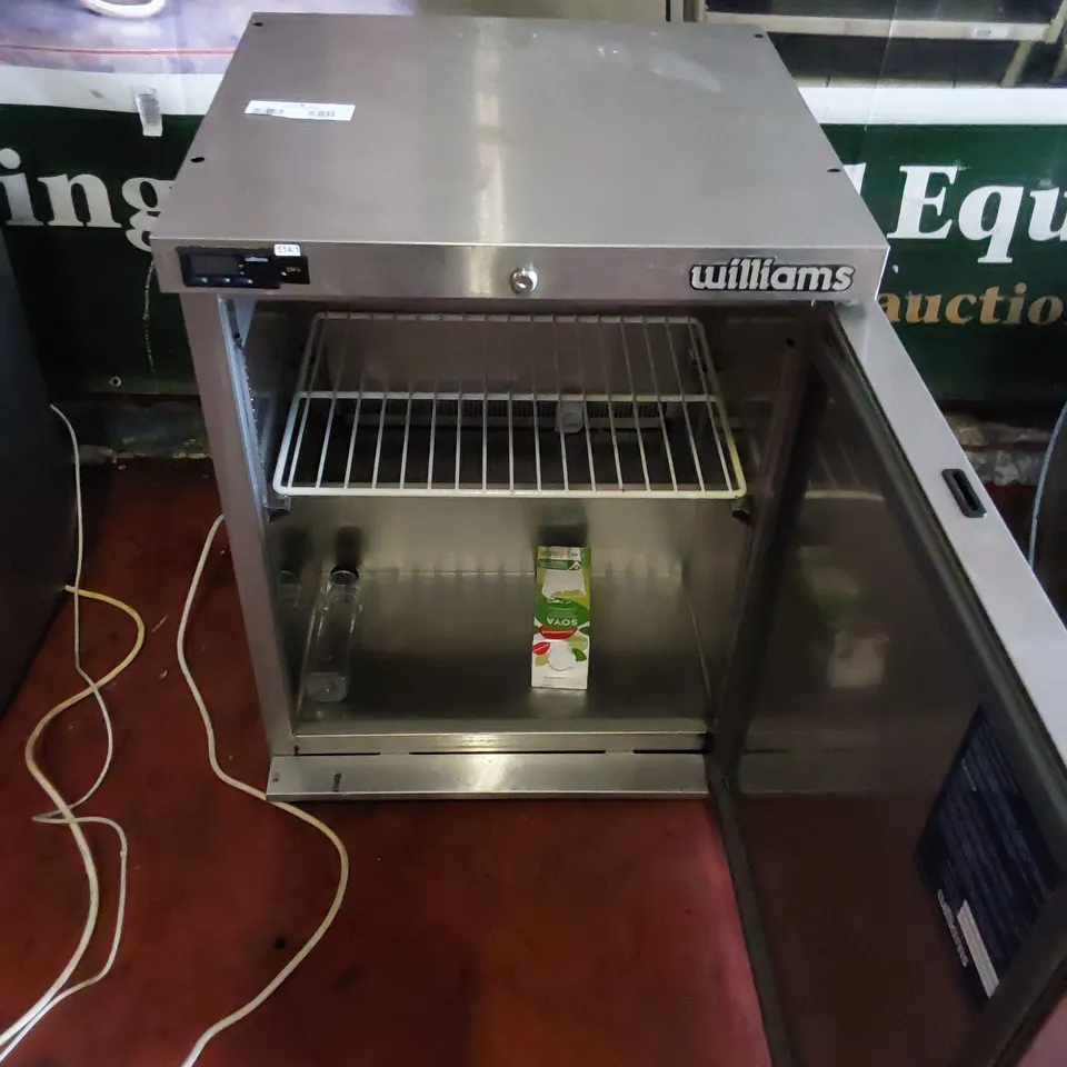 WILLIAMS HA135SS AMBER UNDER COUNTER COMMERCIAL FRIDGE