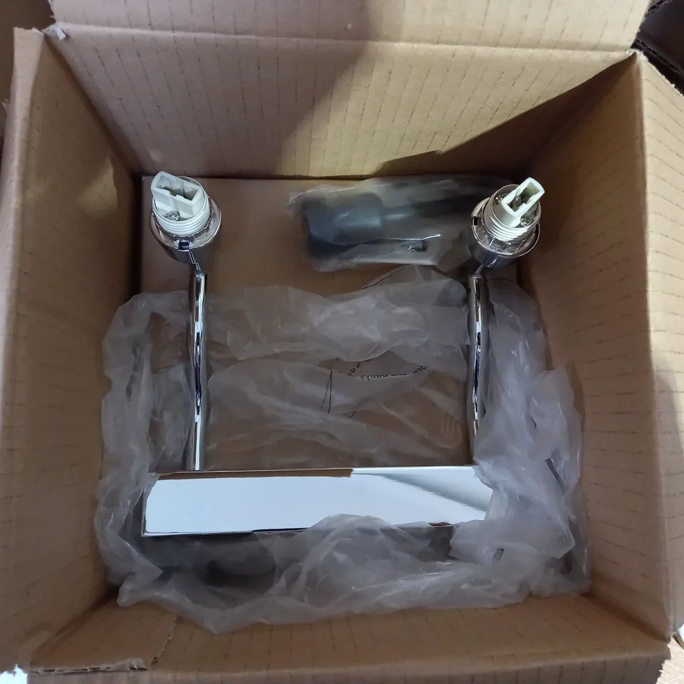 BRANDY SNAP G9 CHROME WALL-MOUNTED 2 X LIGHT BRACKET
