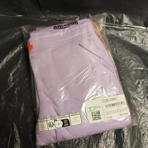 AMAZON ESSENTIALS GIRLS' DISNEY FLEECE JOGGER SWEATPANTS 2-PACK – MARVEL LOGO/SPIDER-MAN, LILAC & PRINT, XX-LARGE