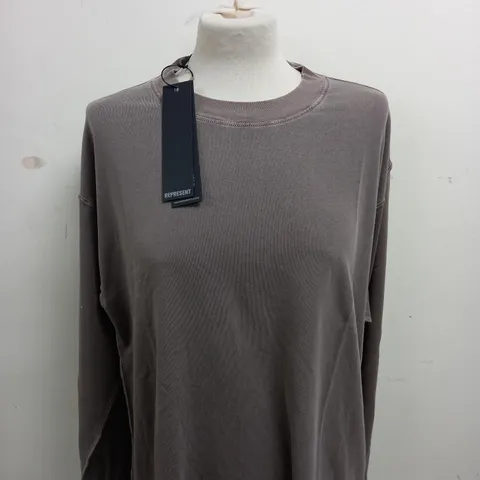 REPRESENT INITIAL LS T-SHIRT SIZE M