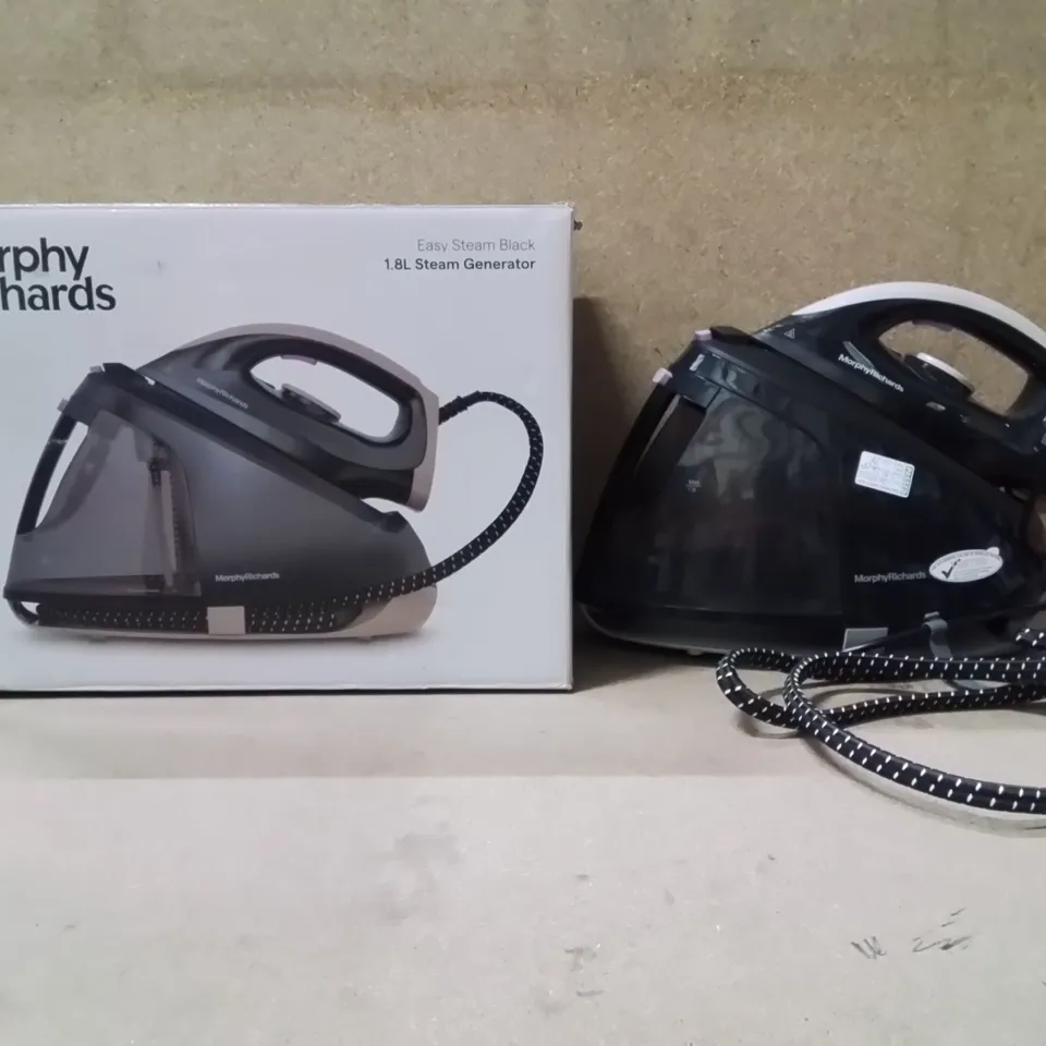 BOXED MORPHY RICHARDS 1.8L STEAM GENERATOR 