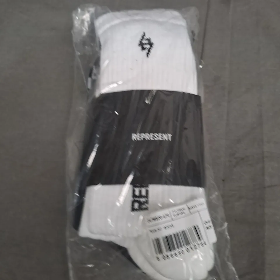 REPRESENT TEAM 247 CREW SOCKS - X3