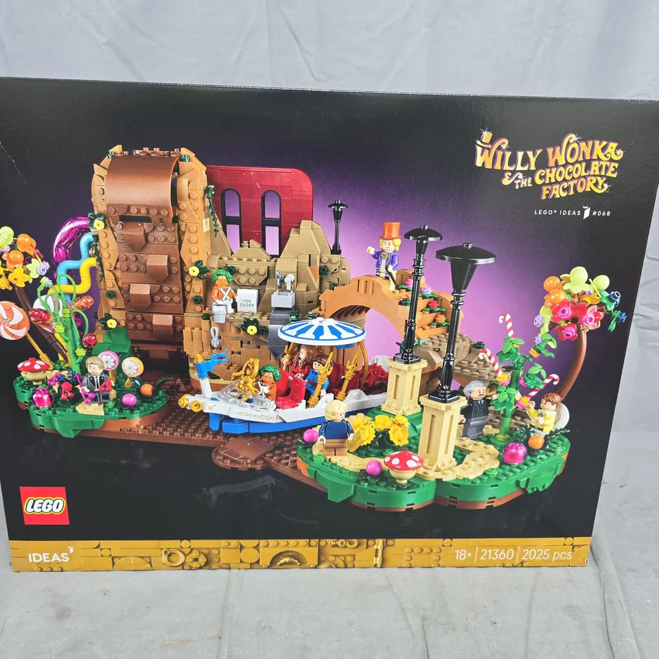 LEGO IDEAS - WILLY WONKA & THE CHOCOLATE FACTORY SET (21360) – BOXED