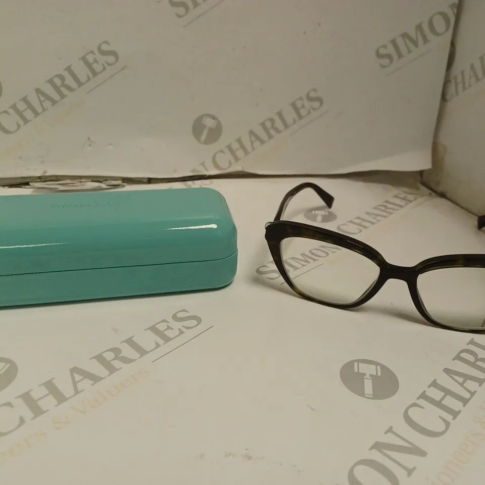 TIFFANY & CO TF2184 TORTOISE SHELL FRAMED PRESCRIPTION GLASSES 
