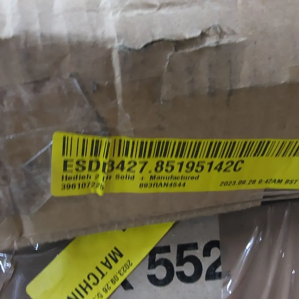 HEDIEH 2 DOOR SOLID WARDROBE (1 BOX)