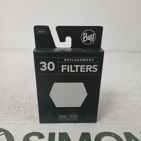 APPROXIMATELY 68 BOXED BUFF REPLACEMENT FILTERS(30 PER BOX)