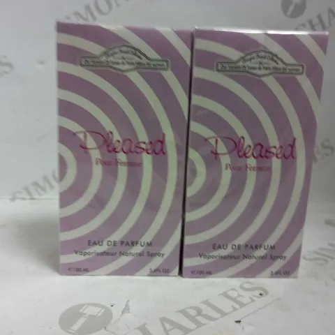 LOT OF 12 DFC PLEASED EDP 100ML
