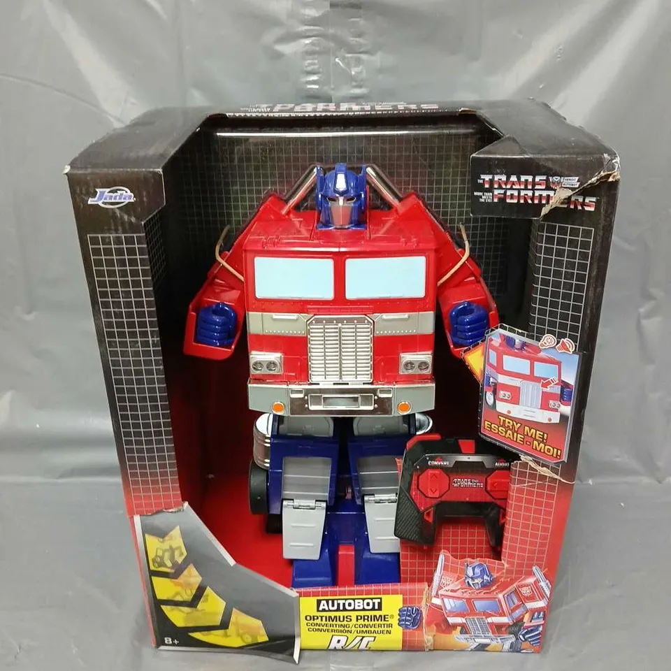TRANSFORMERS AUTOBOT OPTIMUS PRIME RC CONVERTING TOY