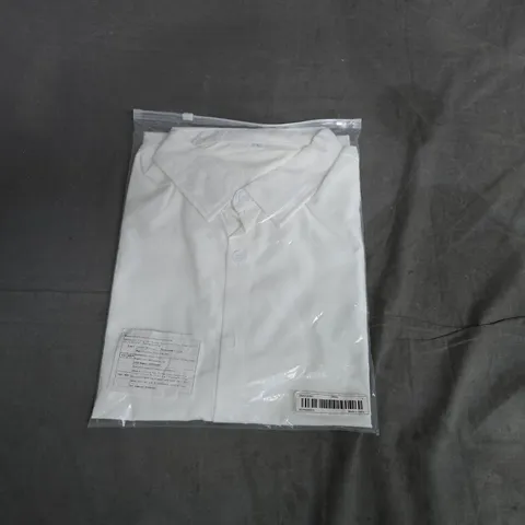 WHITE COTTON DRESS SHIRT