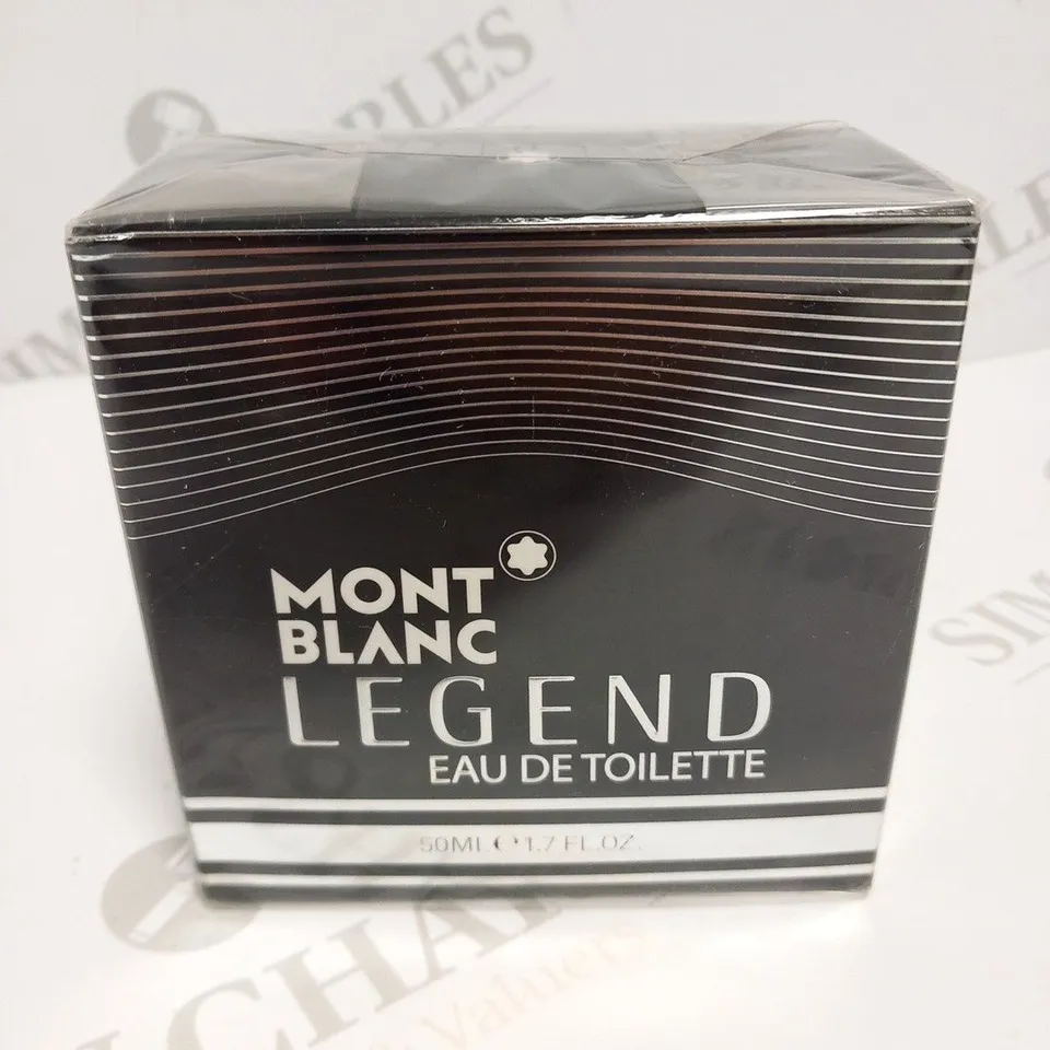 BOXED AND SEALED MONT BLANC LEGEND EAU DE TOILETTE 50ML